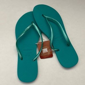 Havaianas Flip Flop Lake Green Size 11/12